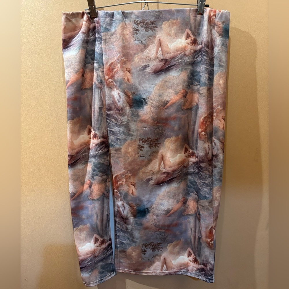 Pretty Little Things Renaissance Maxi Skirt with Slit NWT Size 16